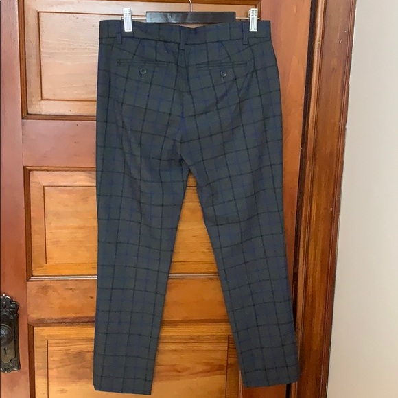 Grey slim crop trousers - Picture 4 of 5